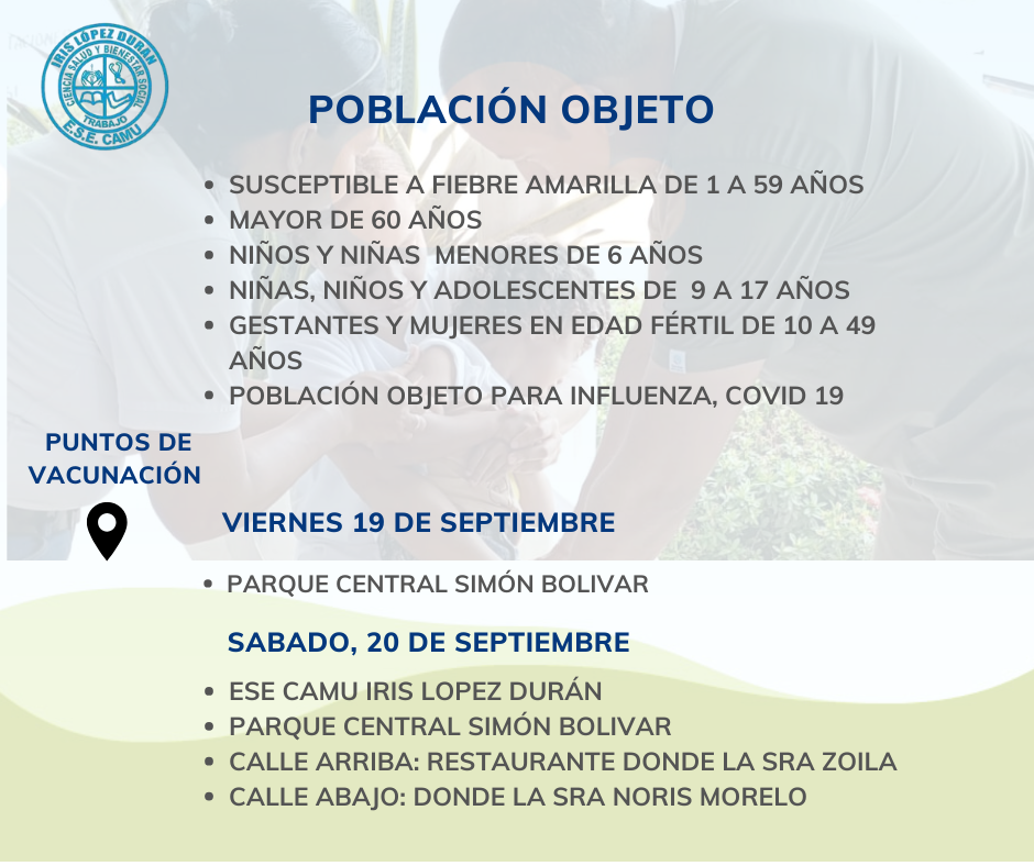 RECUERDA QUE VACUNARSE ES GRATIS, SEGURO Y SALVA VIDAS